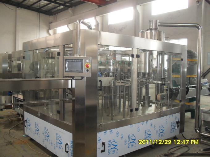 PLC Control Beverage / Carbonated Drink Filling Machine Electric Driven 380V 50HZ 3
