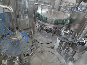 Automatic Soft Drink Carbonated Beverage Filling Machine PLC Control 7.6T