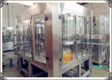 Electric Beverage Filling Machine Easy Maintain Automatic 3 In 1 For Pure Water Bottle