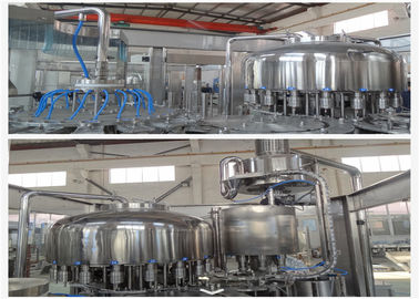 6000BPH manual bottle filling machine 3-in-1 , drinking water filling machine