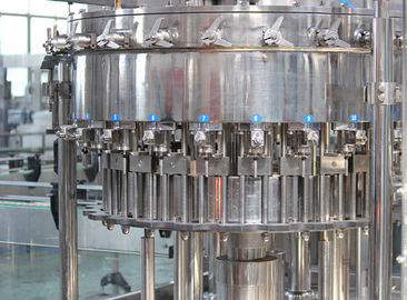 Industrial Soda Water Filling Machine / Sparkling Water Processing Equipment