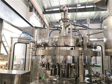 Small PET Plastic Bottle Filling Machine Carbonated Energy Drink Making