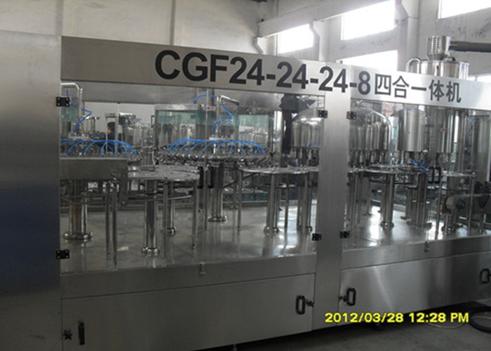 10000BPH 6.5kw Plastic / Glass Bottle Drinking Water Filling Machine