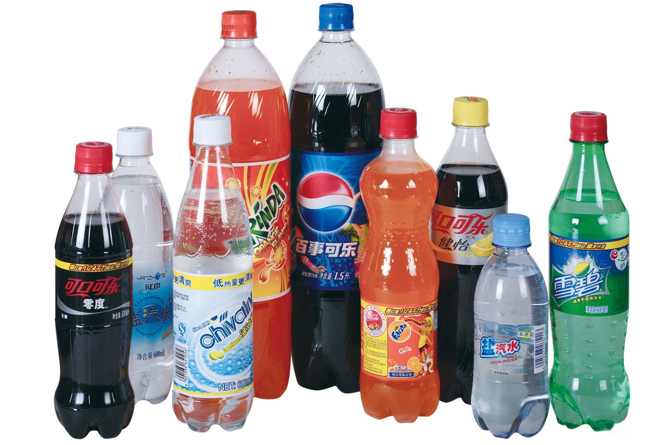 Automatic Soft Drink Carbonated Beverage Filling Machine PLC Control 7.6T