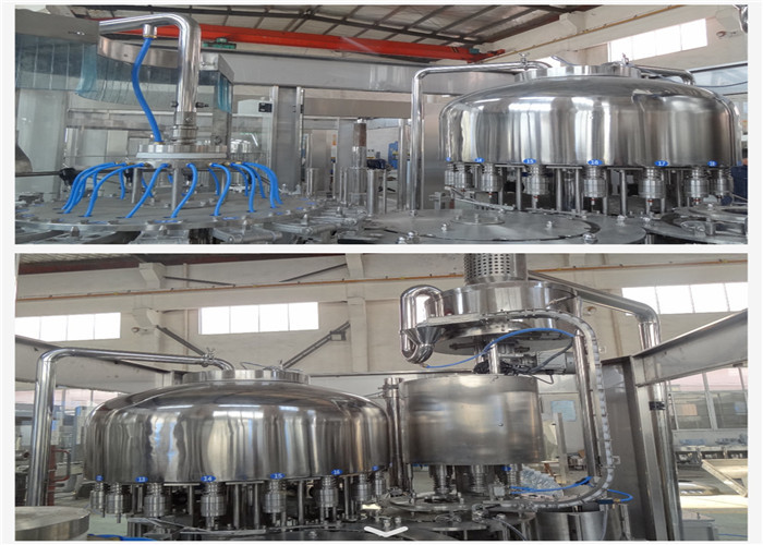 6000BPH manual bottle filling machine 3-in-1 , drinking water filling machine