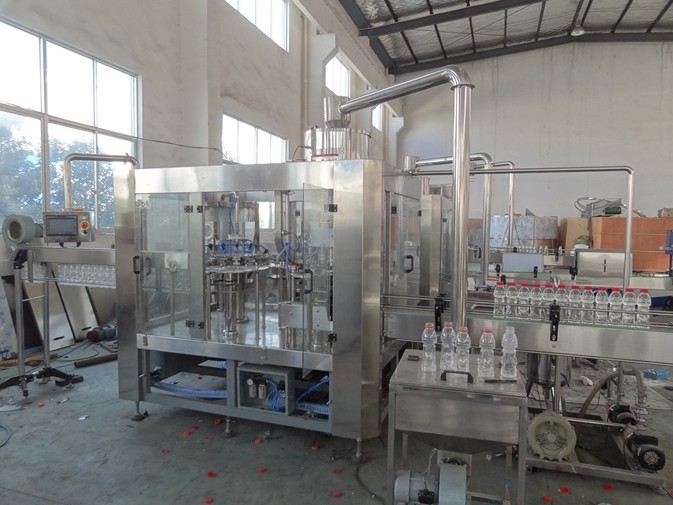 Sport Drinks Monoblock Bottling Juice Equipment RCGF16-12-6 For HDPE Bottle