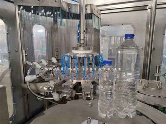 লেবেলিং ফাংশন সহ 200-2000ml RO মিনারেল ওয়াটার ফিলিং মেশিন