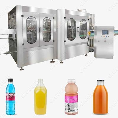 100ml-2000ml ফাইভ হেড কার্বনেটেড ড্রিংক ফিলিং মেশিন
